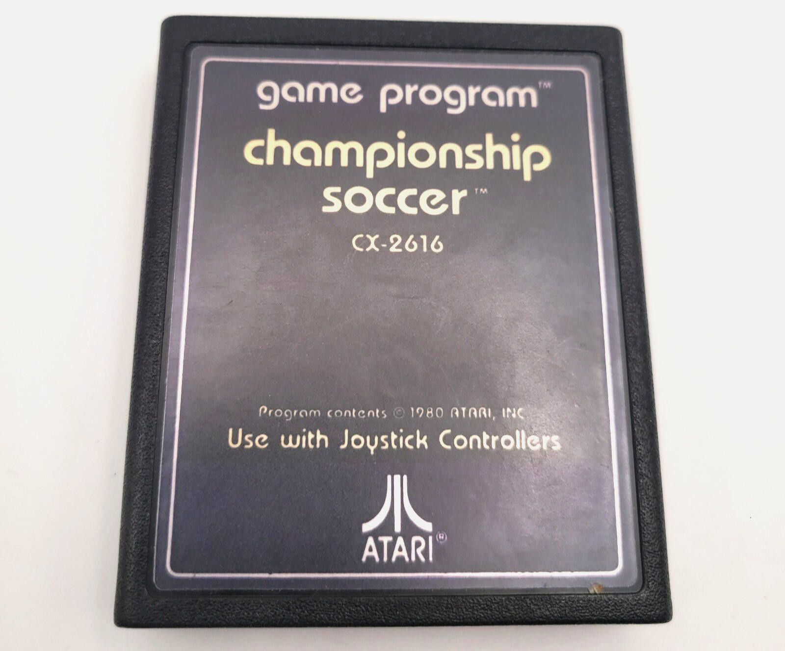 Other Championship Soccer Atari 2600, 1980 CX-2616 - See Pics Size ONE SIZE - 1 Thumbnail