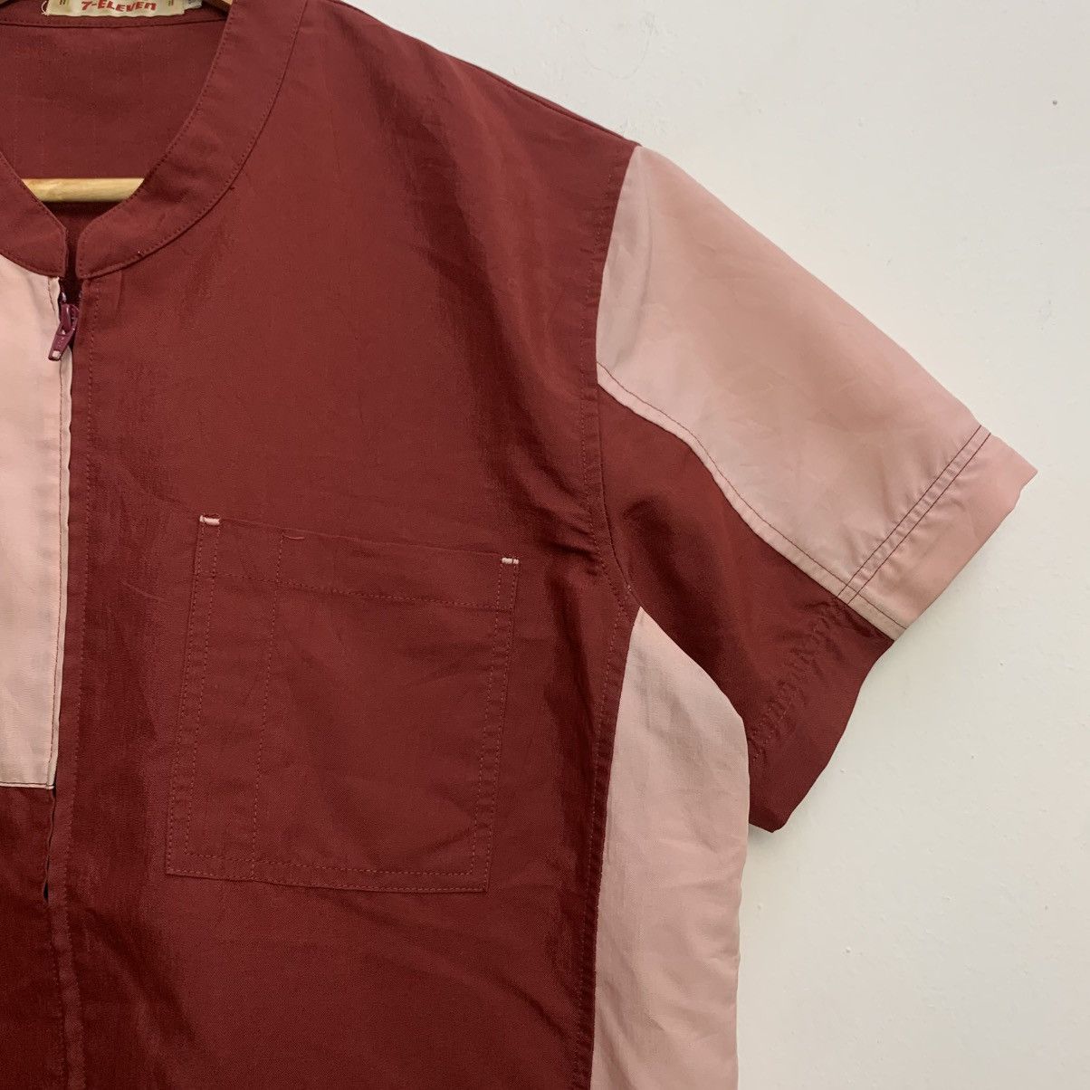 Japanese Brand Vintage 7-Eleven Japan Staff Uniform Tee Workwear Aesthetic Size US M / EU 48-50 / 2 - 4 Thumbnail