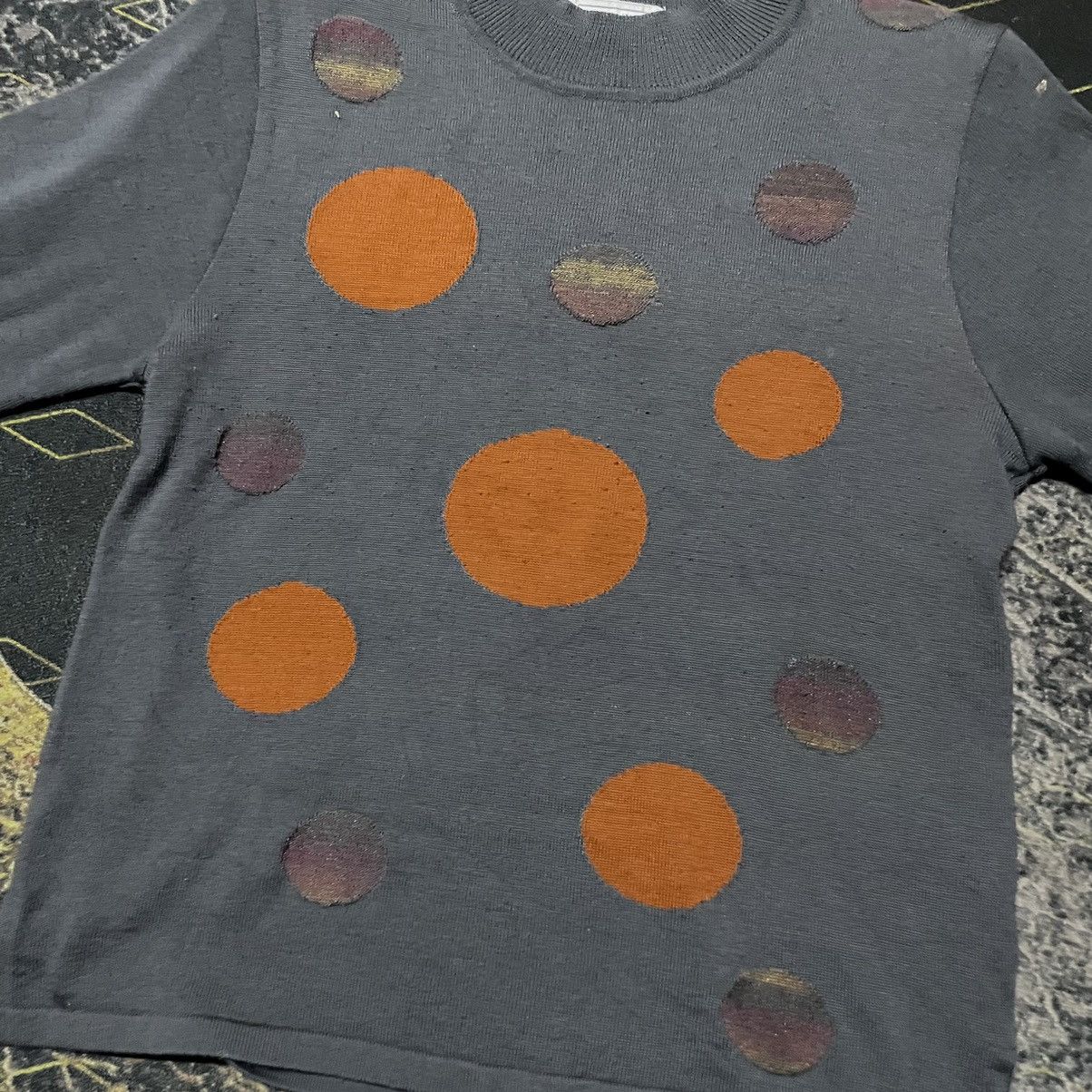 Designer × Japanese Brand 💥Vintage Sweet Mine Polkadot Design Pullover Size M / US 6-8 / IT 42-44 - 2 Thumbnail
