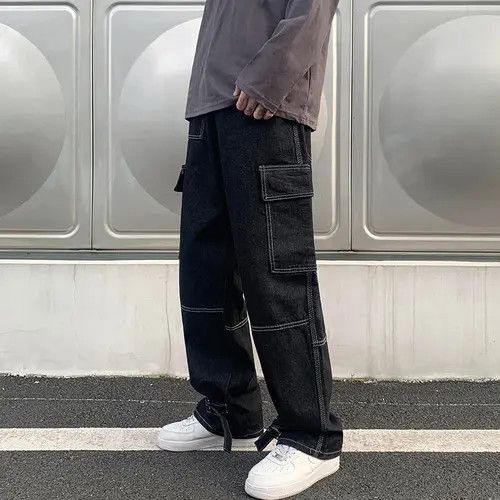 Japanese Brand × Jean Wide Leg Jeans Size US 32 / EU 48 - 1 Thumbnail