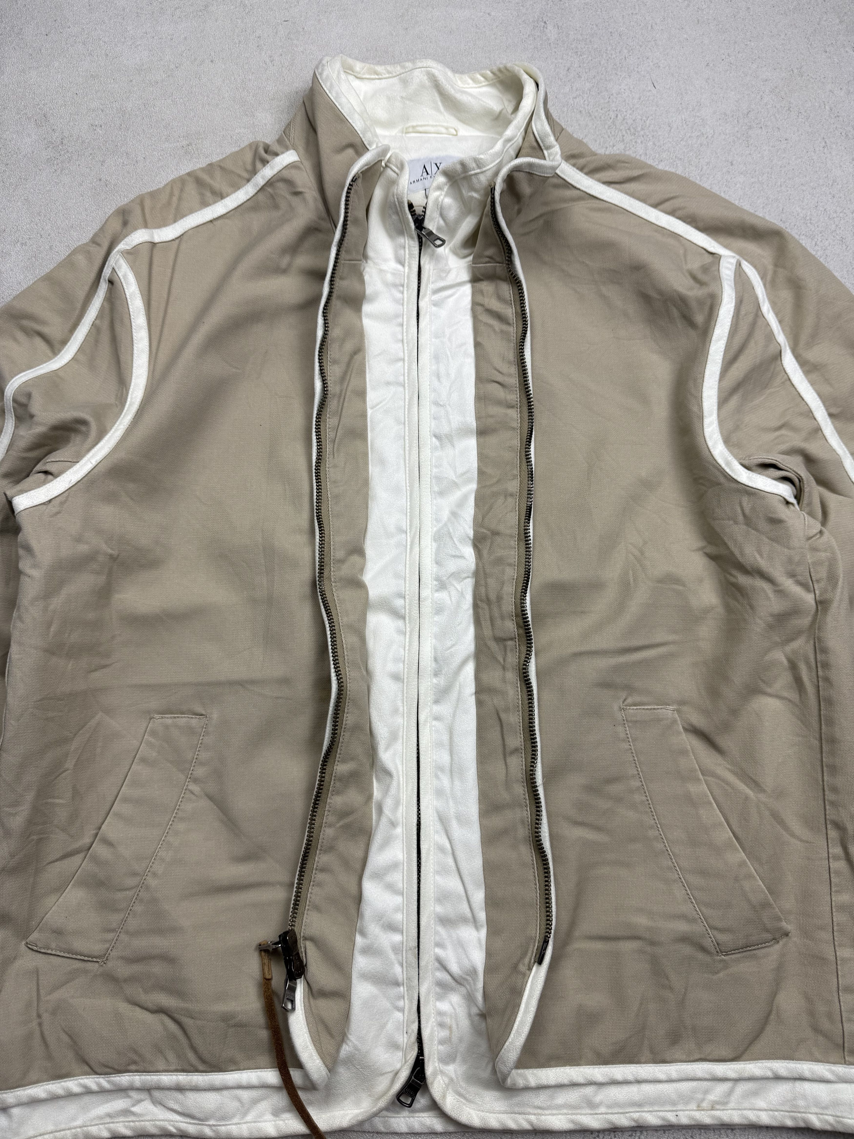 Armani Exchange Armani Exchange Double Zipper Jacket Size US L / EU 52-54 / 3 - 4 Thumbnail