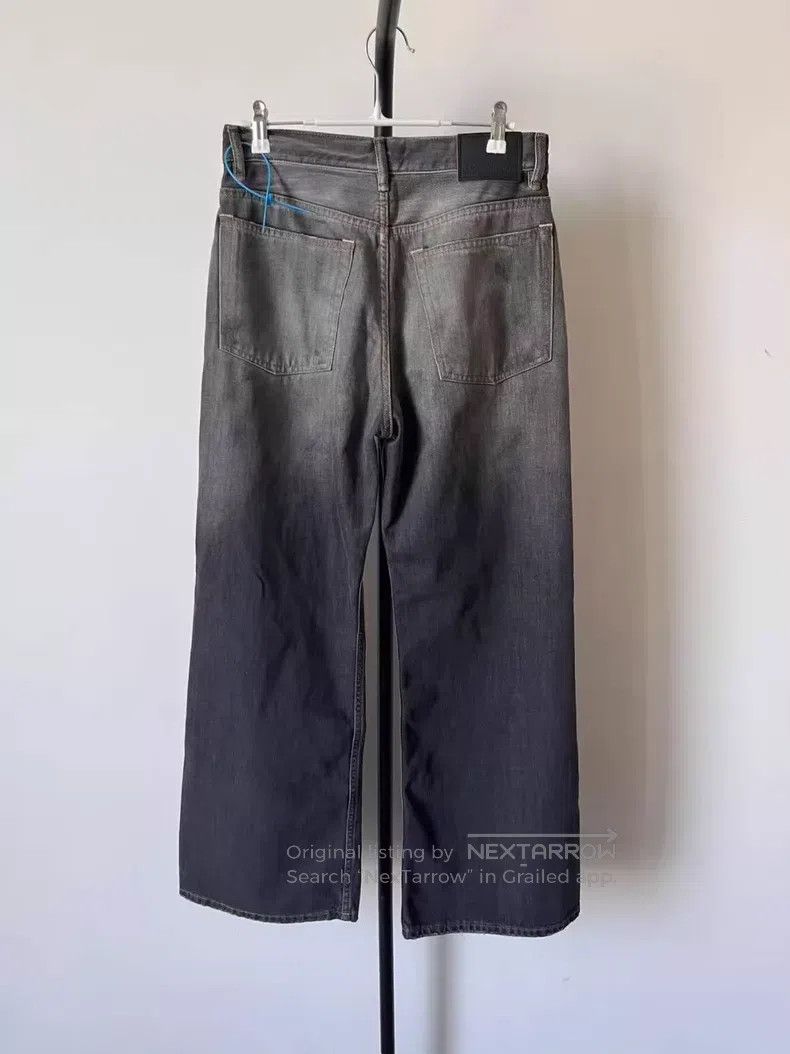 Acne Studios Acne Studios 1981 Washed Low Rise Wide Leg Design Jeans Size US 26 / EU 42 - 2 Thumbnail