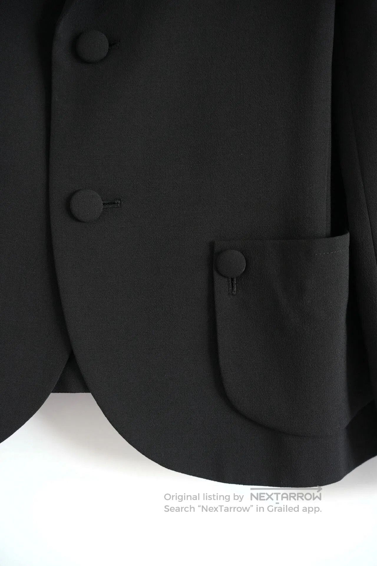 Yohji Yamamoto Yohji Yamamoto 05SS Deconstructed Blazer. Size S / US 4 / IT 40 - 4 Thumbnail