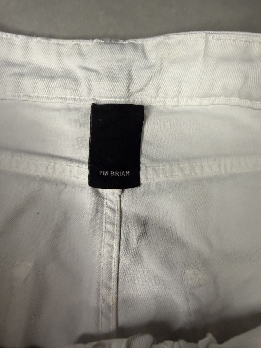 Other Italian Distressed White Denim — I’M BRIAN Size US 32 / EU 48 - 10 Thumbnail