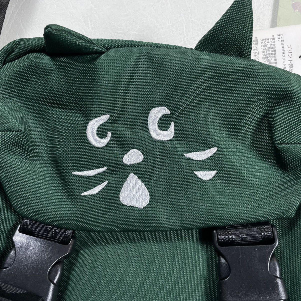 Ne-Net Ne-Net Nya Cat Green Canvas Crossbody Bag Size ONE SIZE - 2 Thumbnail