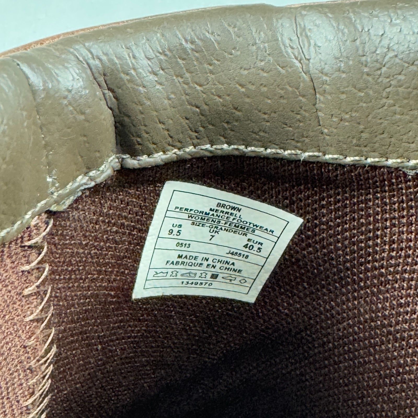 Merrell Merrell Brown Leather Clogs Comfort Slip On Shoes 9.5 Size US 9.5 / IT 39.5 - 6 Thumbnail