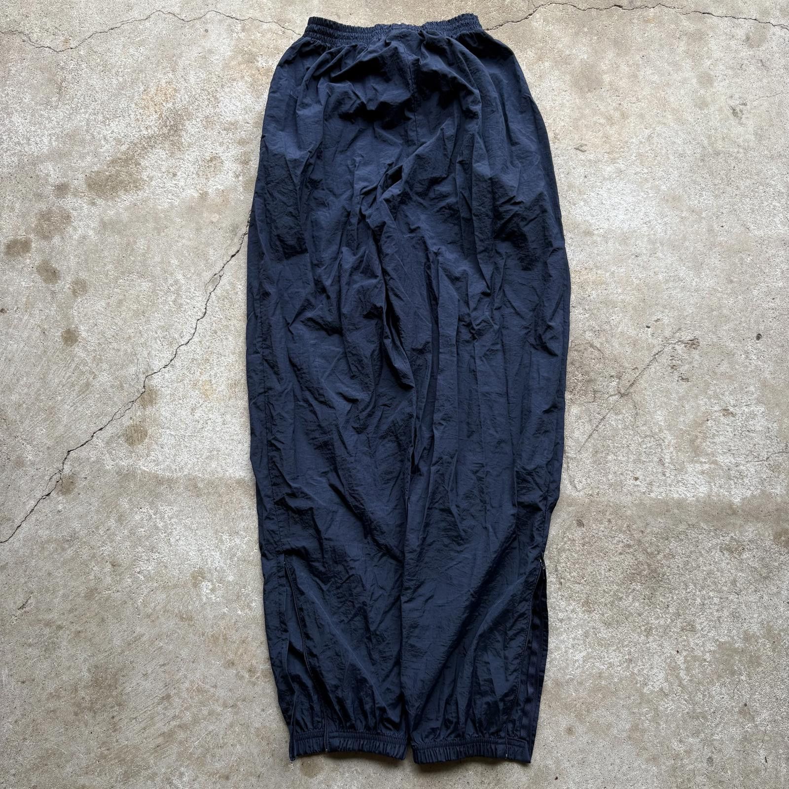 Reebok × Vintage Vintage Y2K Reebok Baggy Wide Leg Grunge Navy Track Pants Size US 30 / EU 46 - 7 Thumbnail