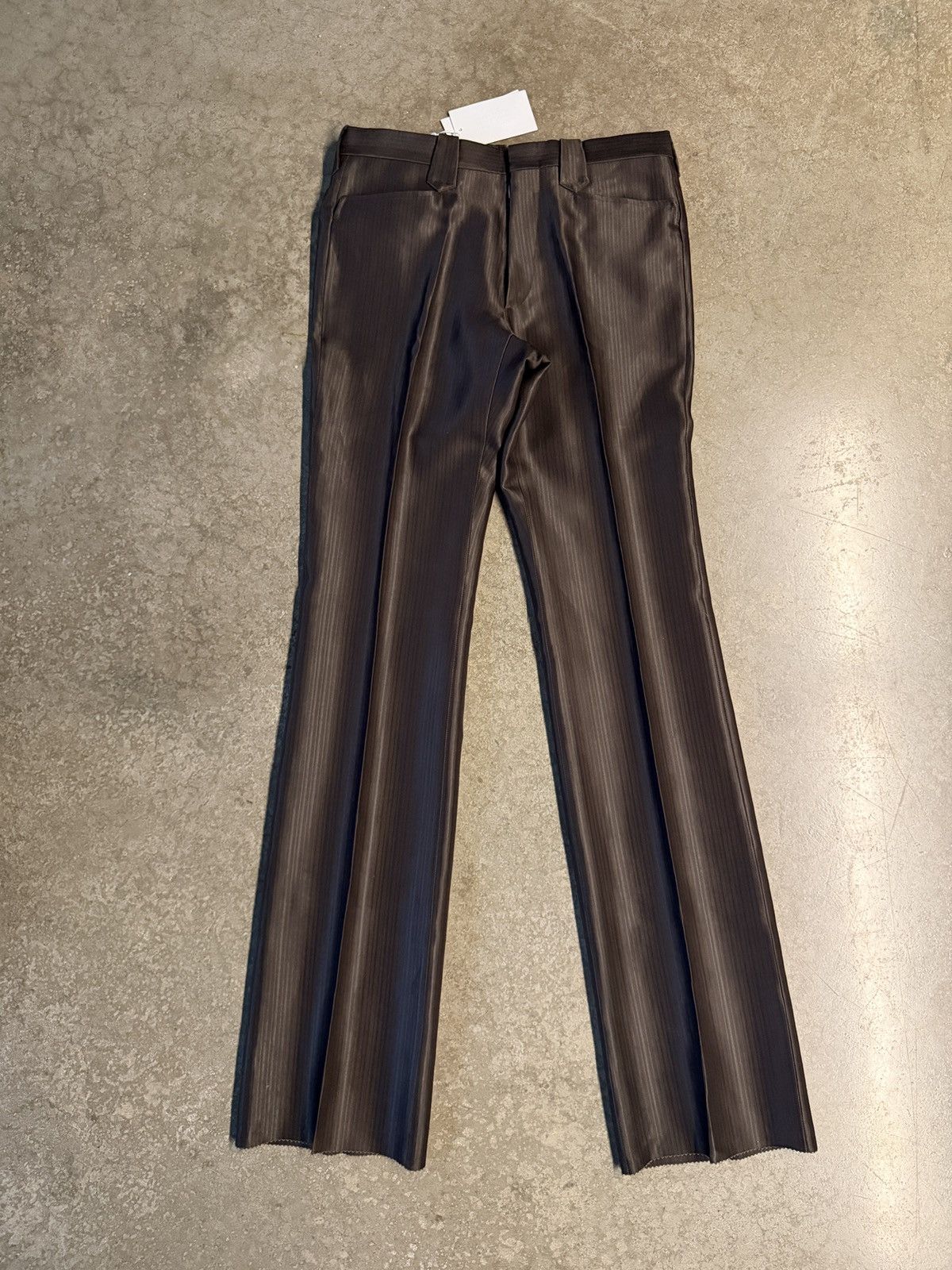 Maison Margiela Maison Margiela Brown Wool Trousers Made In Italy 34/36waist Size 52R - 1 Thumbnail
