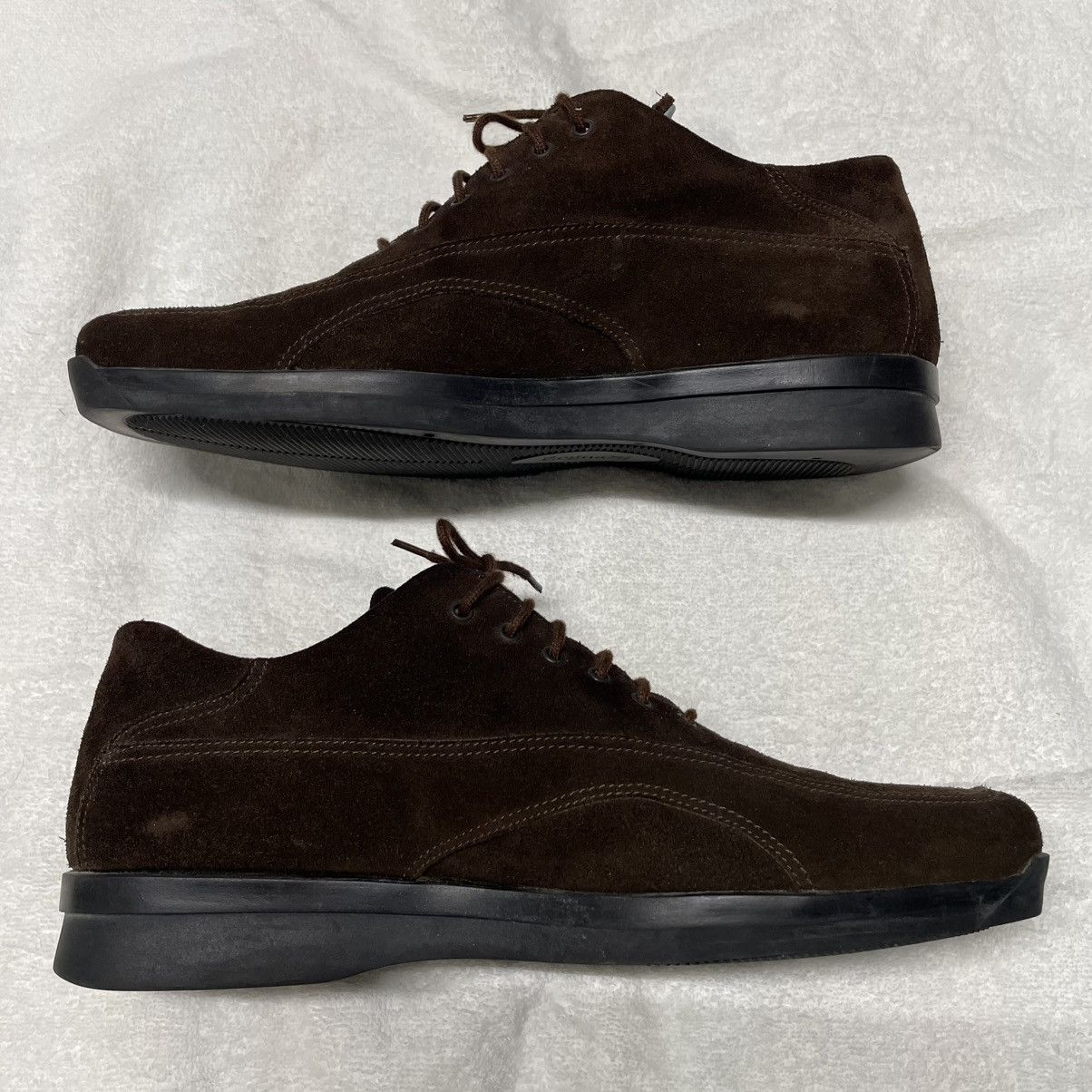 Ermenegildo Zegna ZEGNA SPORT Brown Suede Oxford Shoes Size US 9 / EU 42 - 3 Thumbnail
