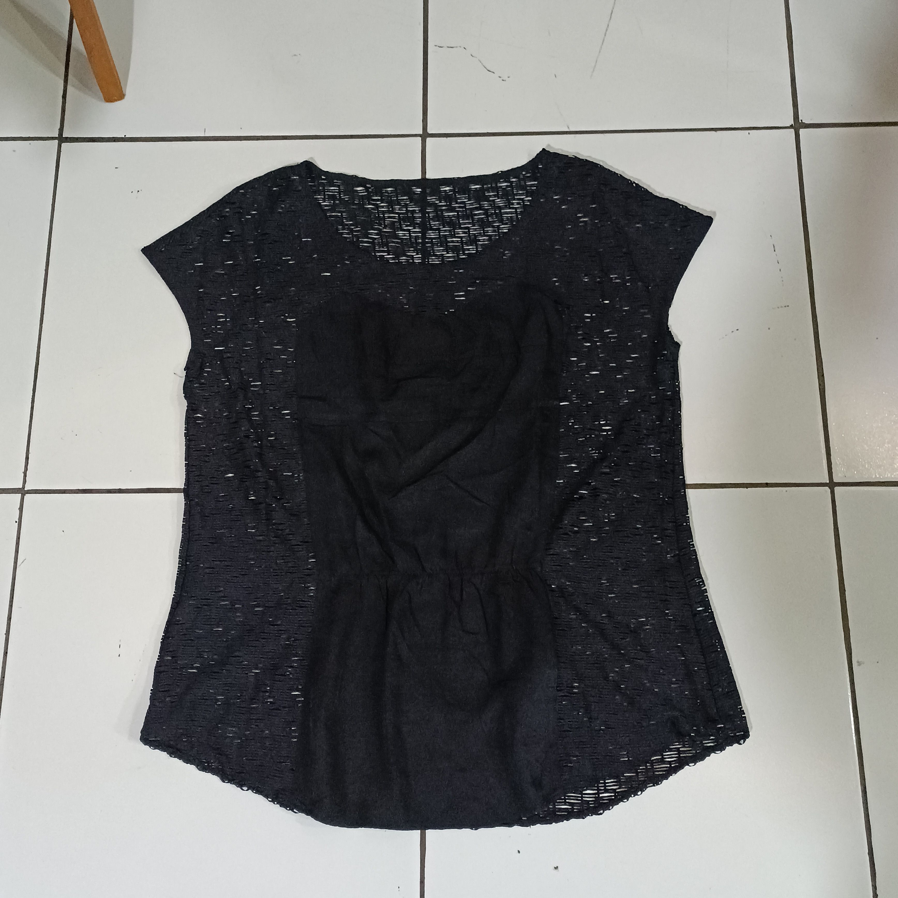 Limi Feu Limi feu sheer Tops Blouse Sleeveless Size S / US 4 / IT 40 - 1 Thumbnail