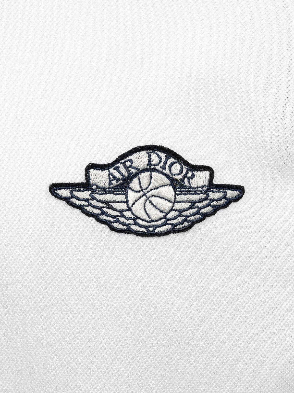 Dior Dior x Air Jordan logo polo neck t-shirt Size US L / EU 52-54 / 3 - 2 Thumbnail