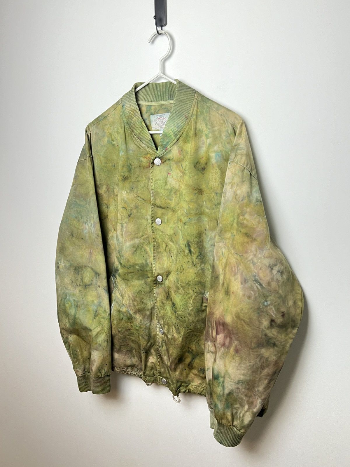 Giorgio Armani armani y2k camo tie dye 1/1 coach jacket Size US L / EU 52-54 / 3 - 4 Thumbnail