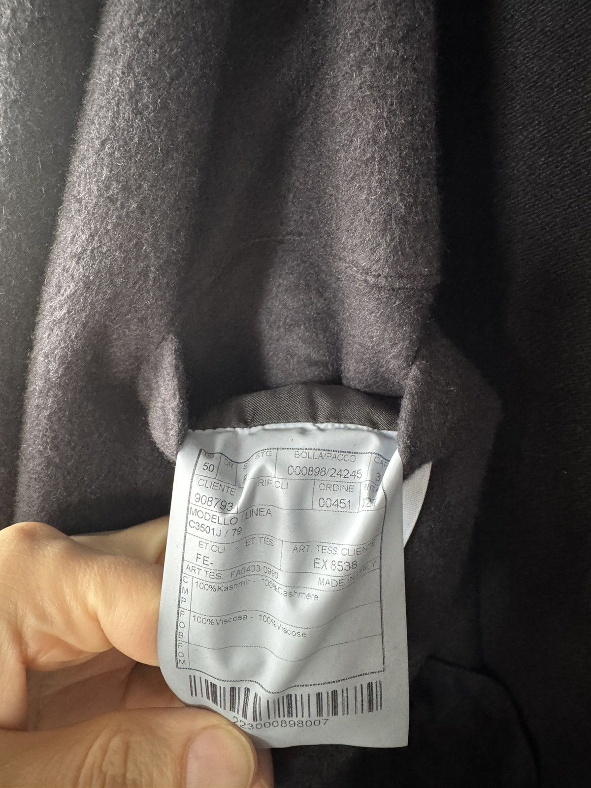 Boglioli Cashmere Double Breasted Boglioli Overcoat Size US M / EU 48-50 / 2 - 4 Thumbnail