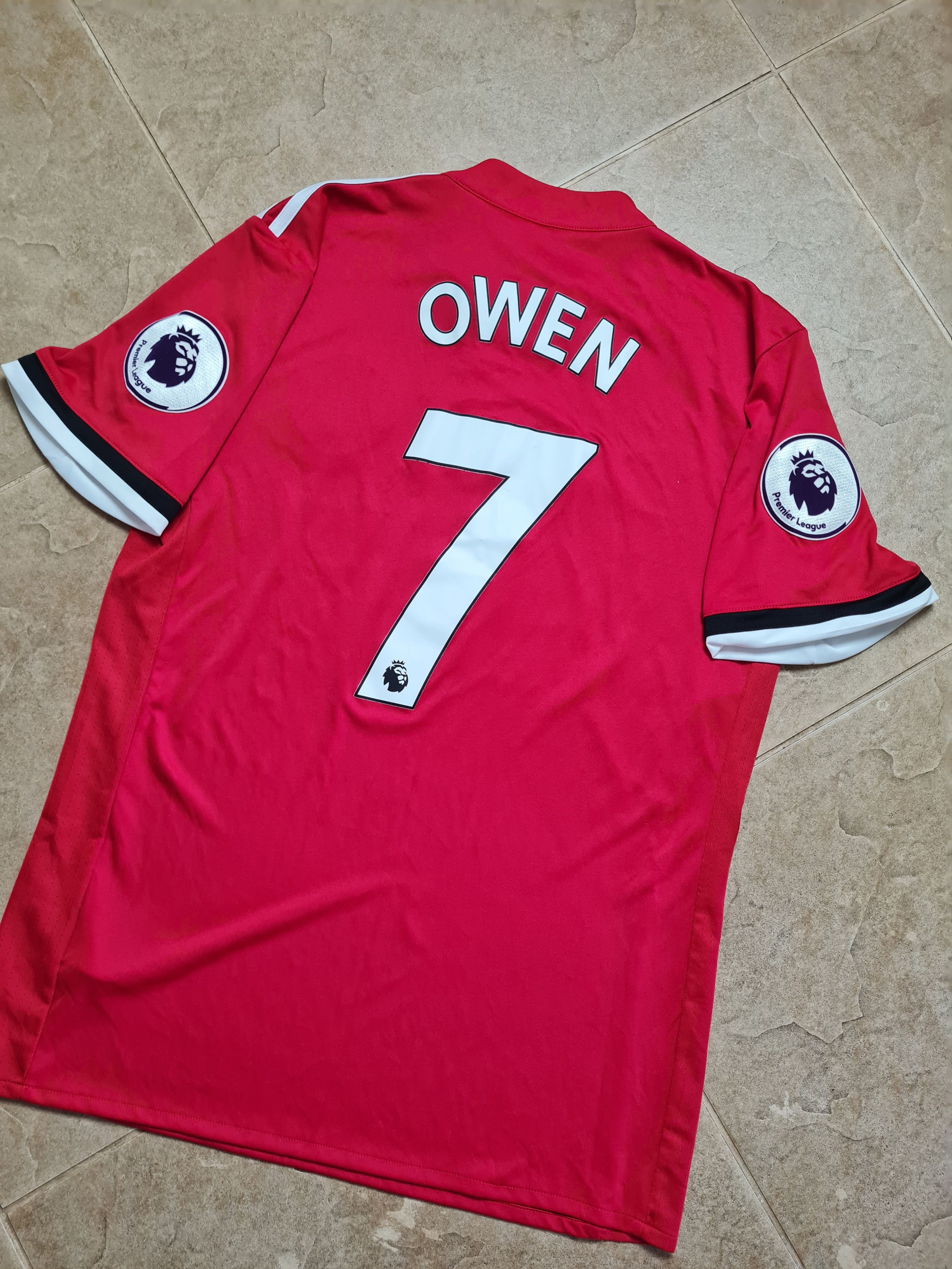 Adidas Manchester United Home #7 OWEN Adidas Football BS1214 Size US M / EU 48-50 / 2 - 12 Thumbnail