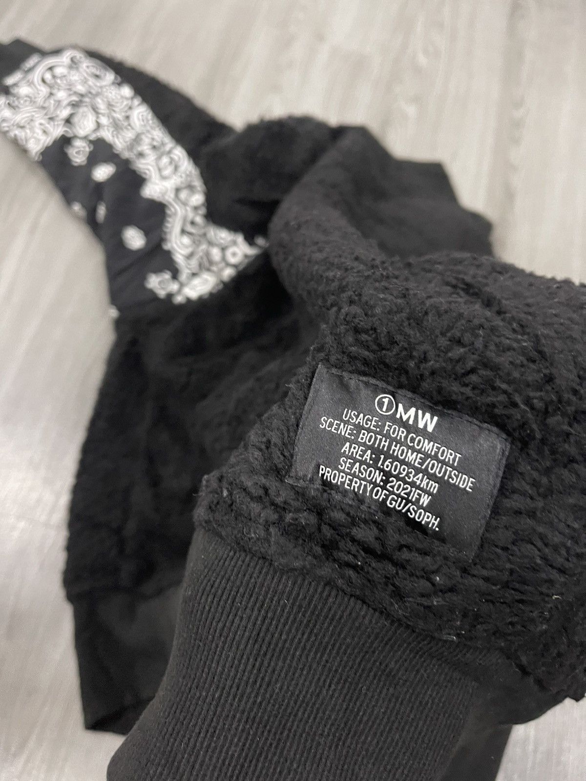 Sophnet. 2021 FW Soph X GU sherpa MA-1 jacket Size US M / EU 48-50 / 2 - 4 Thumbnail