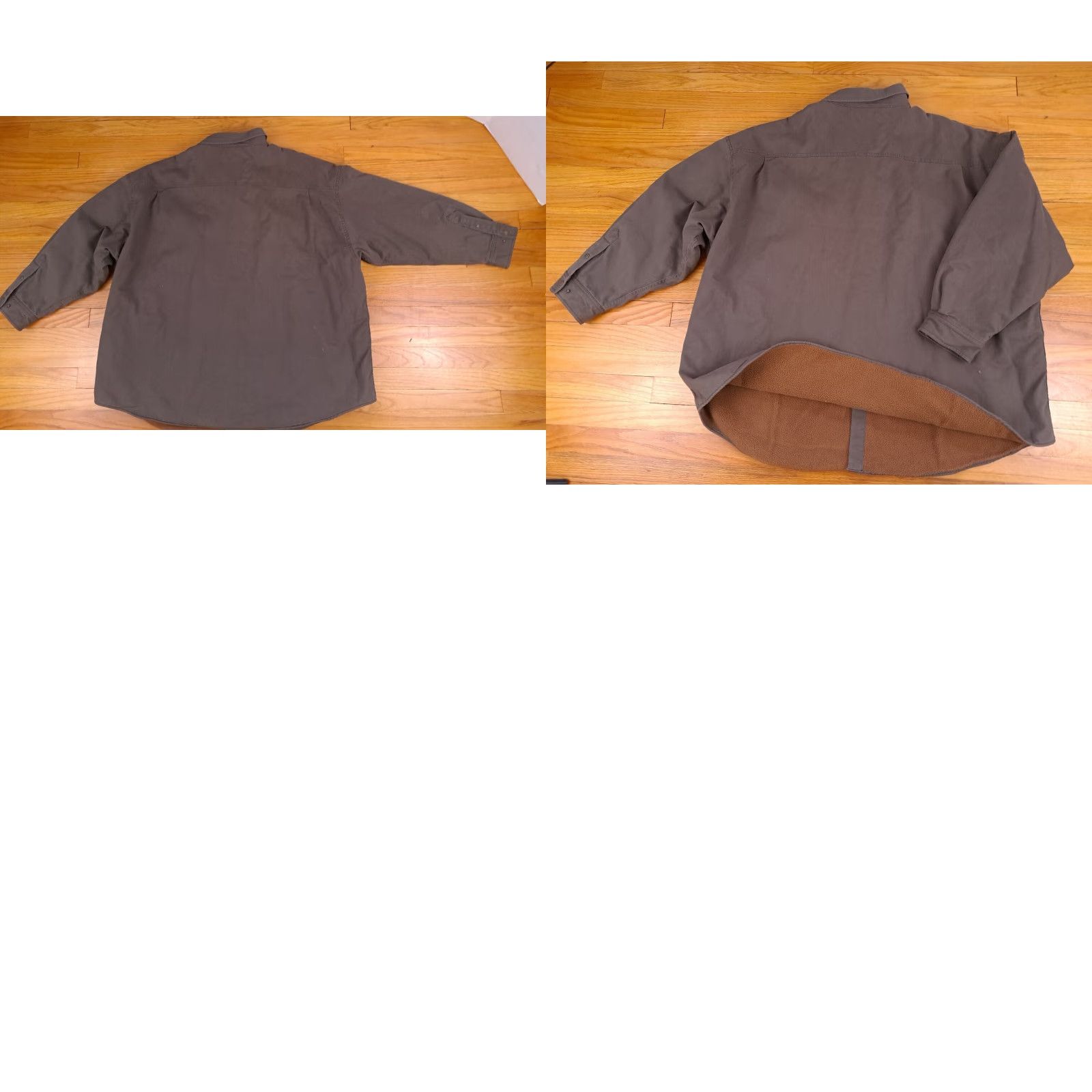 Vintage Schmidt Jacket Outdoor 3XL Brown Insulated Cotton Button Men's 34in Long 32in Chest Barn Shirt Tightly Folded? Size US XXL / EU 58 / 5 - 8 Thumbnail