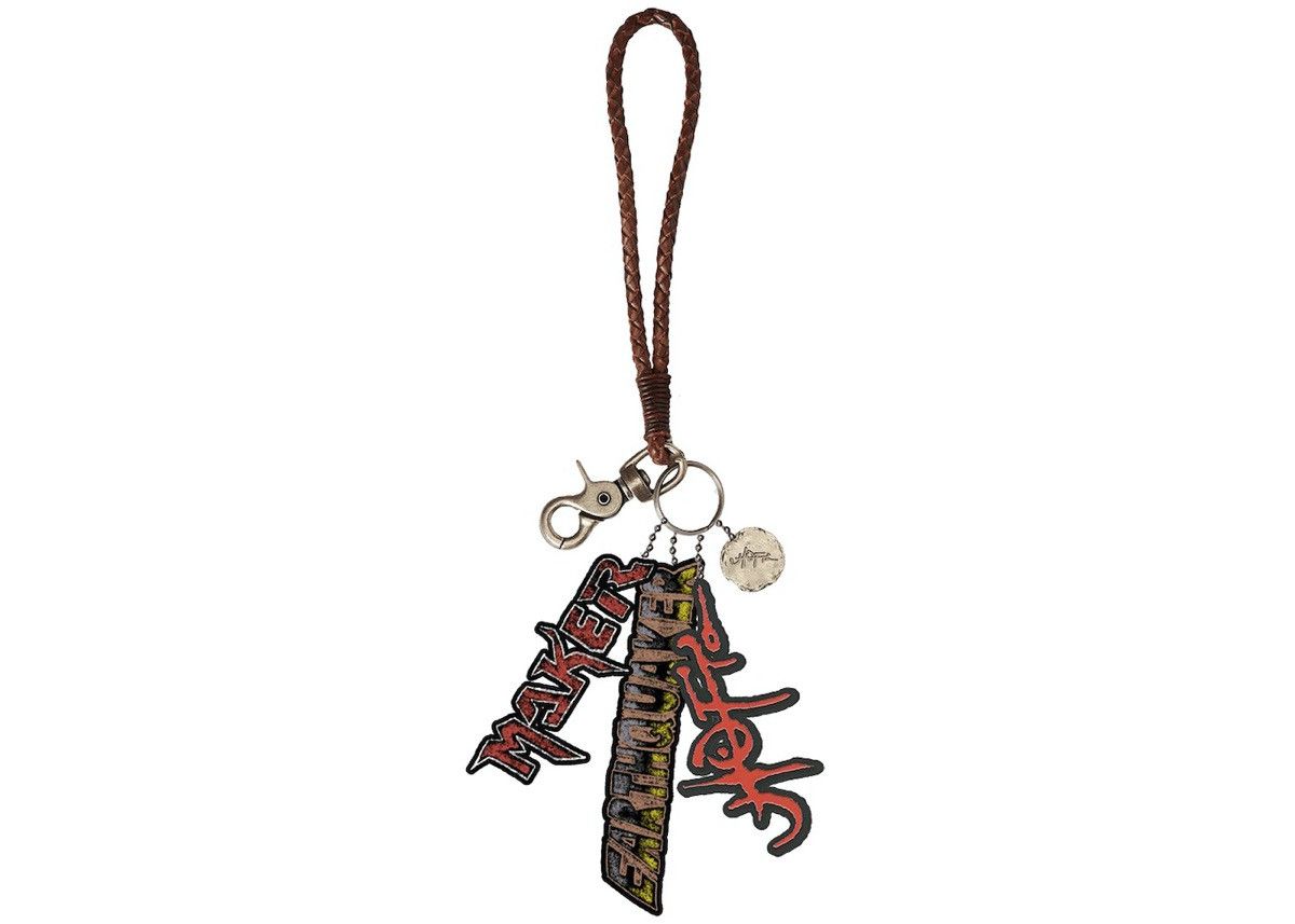 image of Travis Scott U.e.m Keychain in Brown, Men's