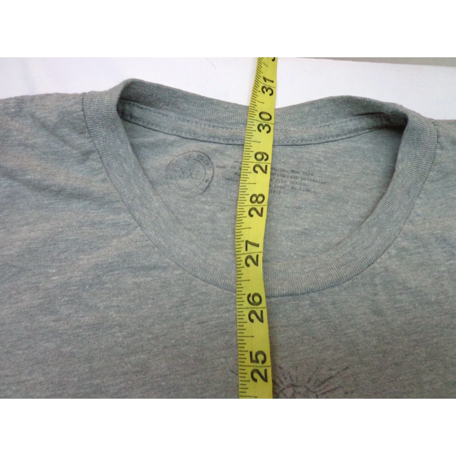 Vintage Be Your Age Out of Print Scott Fitzgerald T Shirt 2XL Gray Cotton Blend Unisex Adults Short Sleeve Crew Neck Regular FLAWS Size US XXL / EU 58 / 5 - 7 Thumbnail