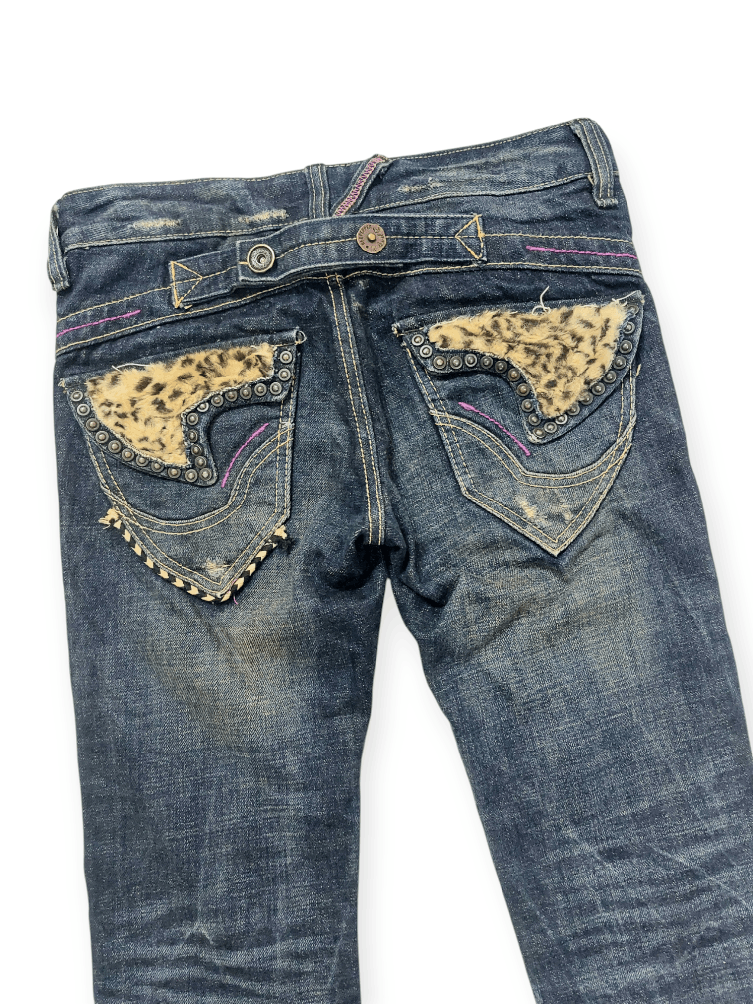 🔥Red Peppers Flare Studded Fax Fur JAPAN Market