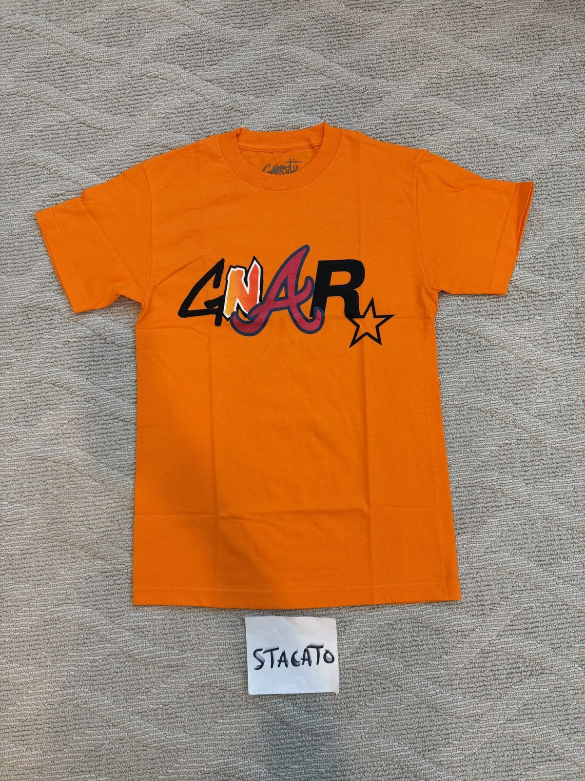 Gnarcotic Gnarcotic Lil Gnar Orange Logos T-Shirt Small Size US S / EU 44-46 / 1 - 1 Thumbnail