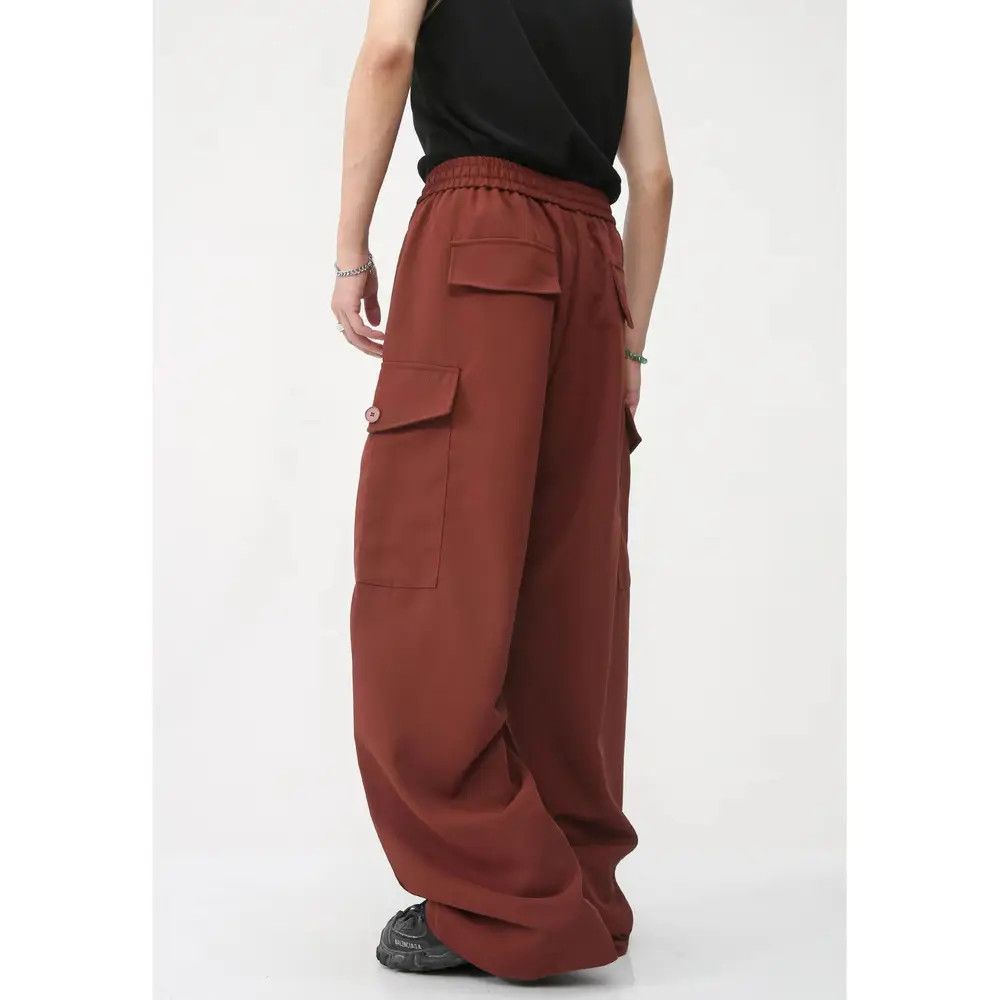Japanese Brand × Jean Hip Hop High Street Loose Fit Large Pocket Casual Pants Size US 31 - 2 Thumbnail