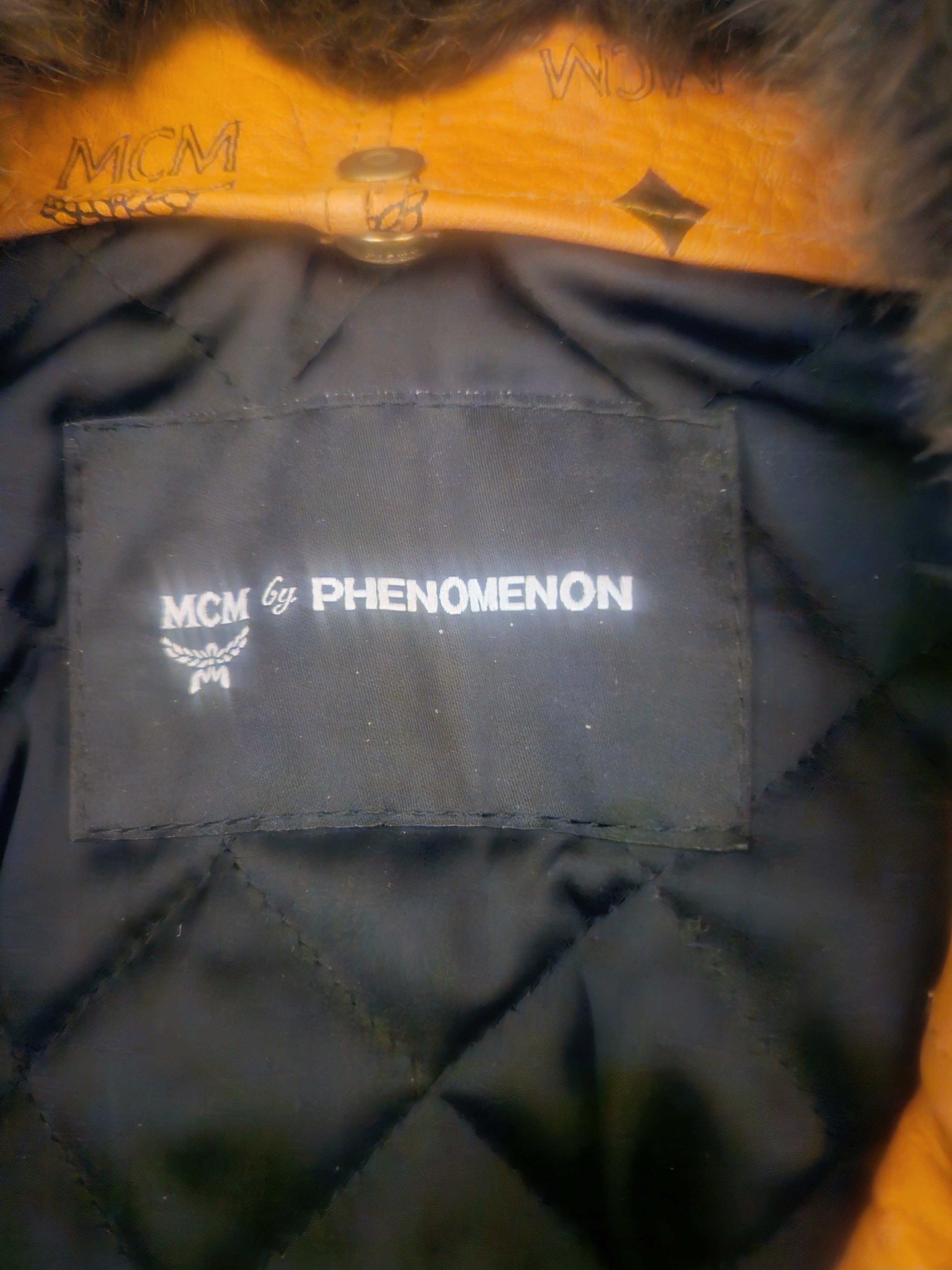 MCM Very Rare Authentic McM x PheNoMeNoN Leather Jacket Size US XXS / EU 40 - 11 Thumbnail