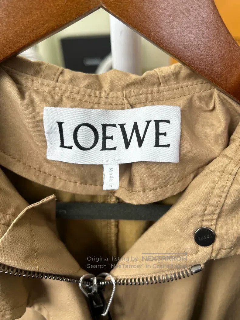 Loewe Loewe Leather Patch Pocket Windbreaker Size XS / US 0-2 / IT 36-38 - 3 Thumbnail