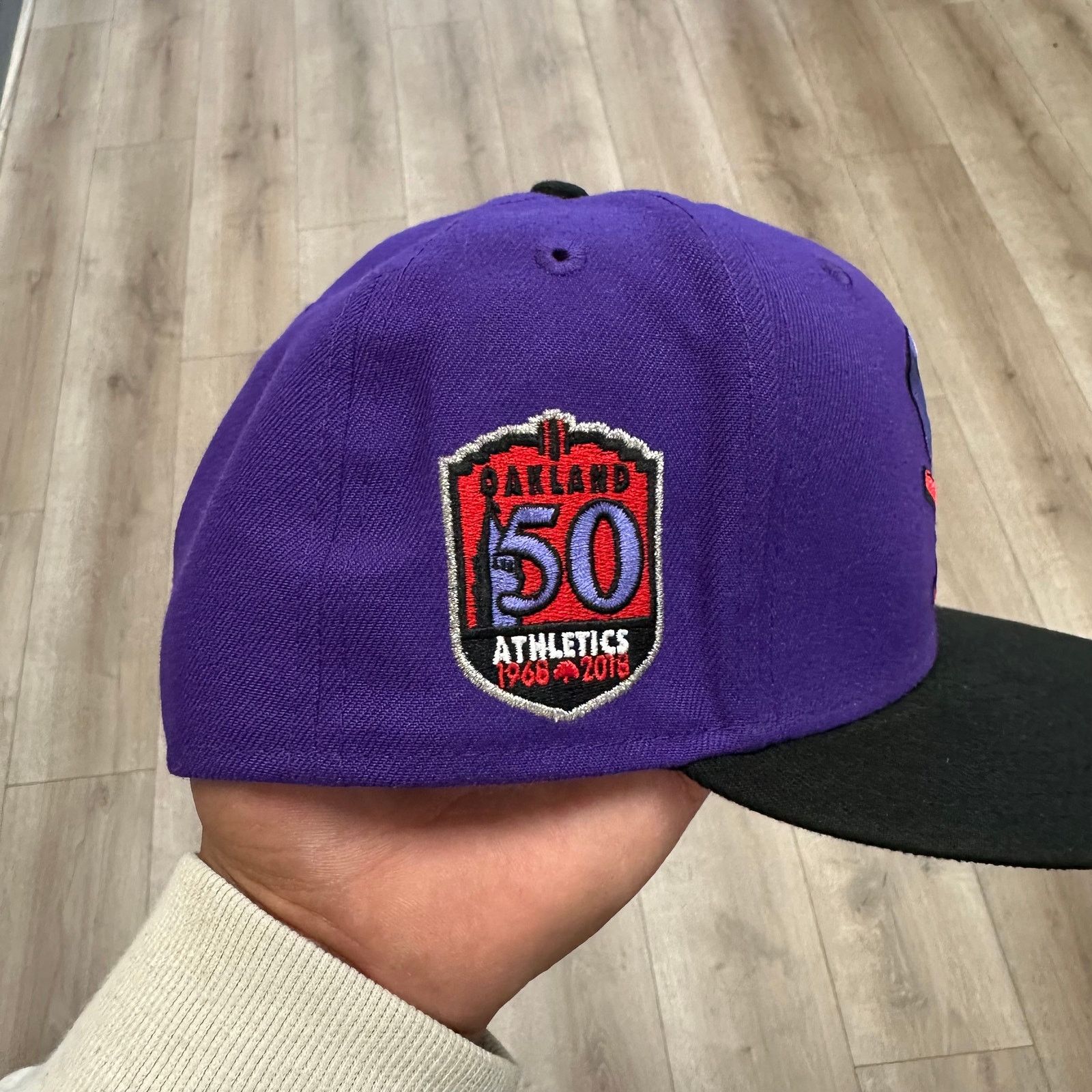 New Era New Era Athletics T-Dot 50th Anniversary Patch Hat Club Hat Size ONE SIZE - 5 Thumbnail