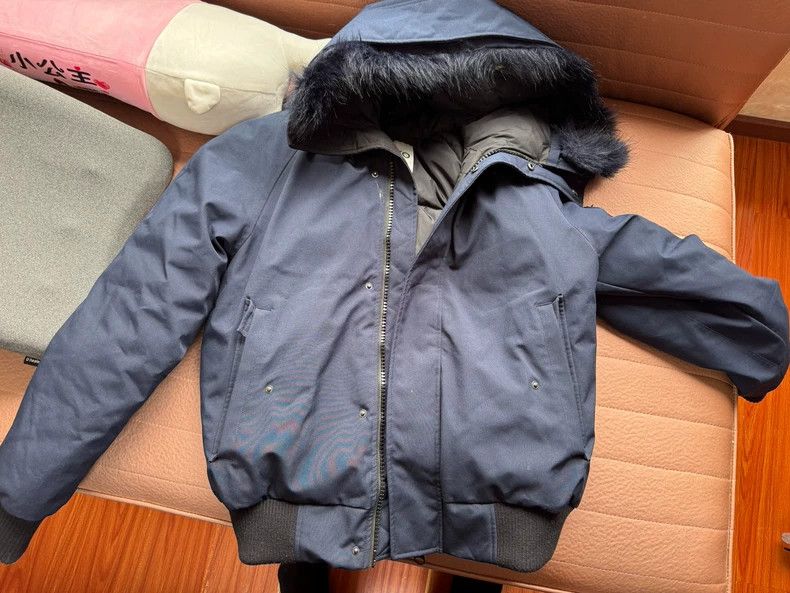 Kenzo KENZO Blue M-Size Pilot Quilted Jacket Size US M / EU 48-50 / 2 - 2 Thumbnail