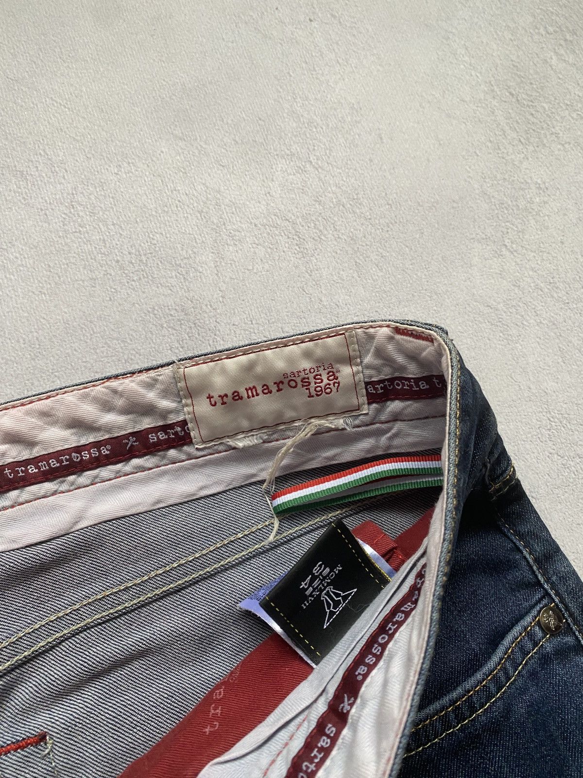 Other SARTORIA TRAMAROSSA hand made Italy Luxury Jeans Denim Size US 34 / EU 50 - 5 Thumbnail