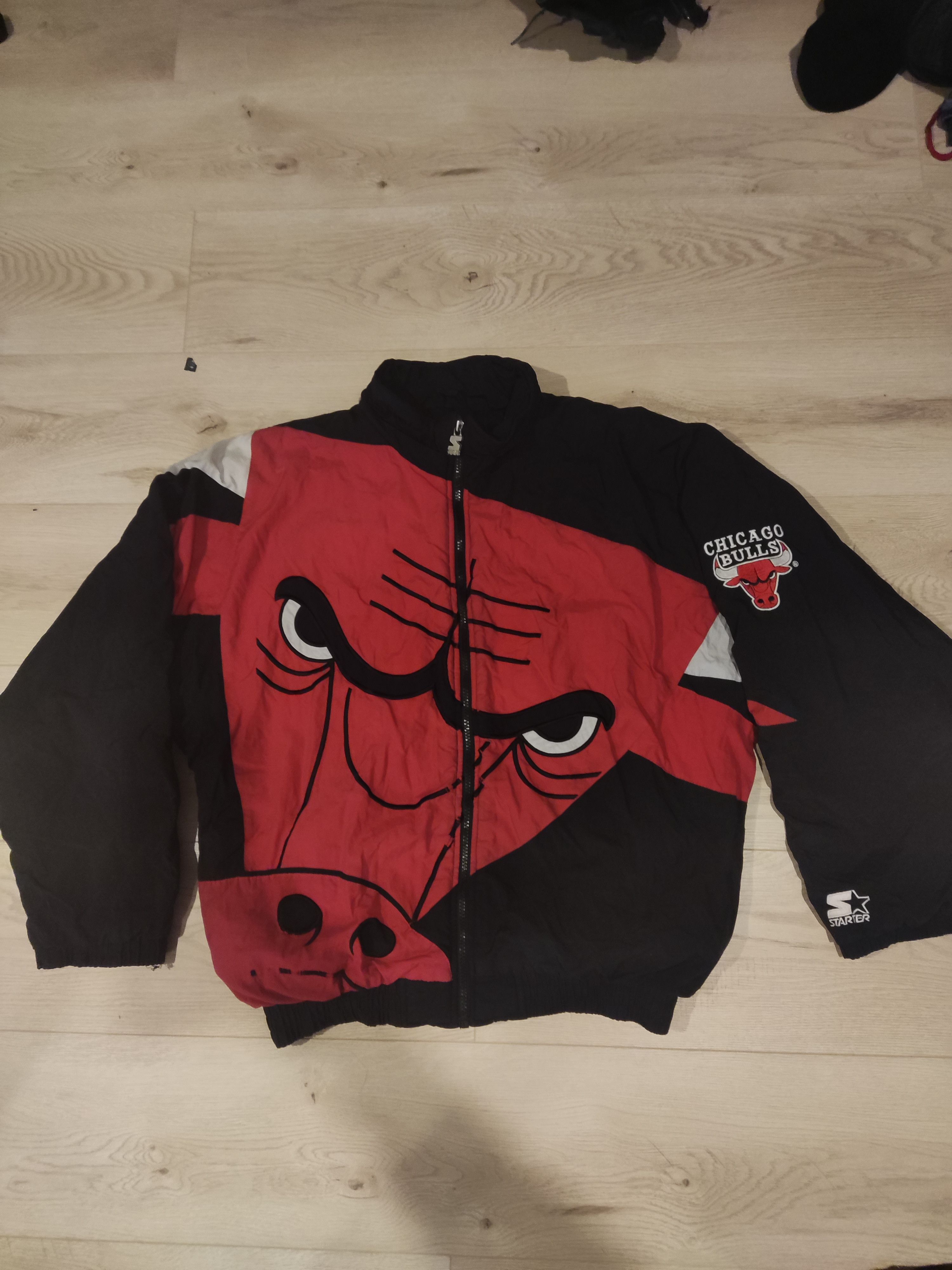 1990 chicago bulls starter jacket hotsell