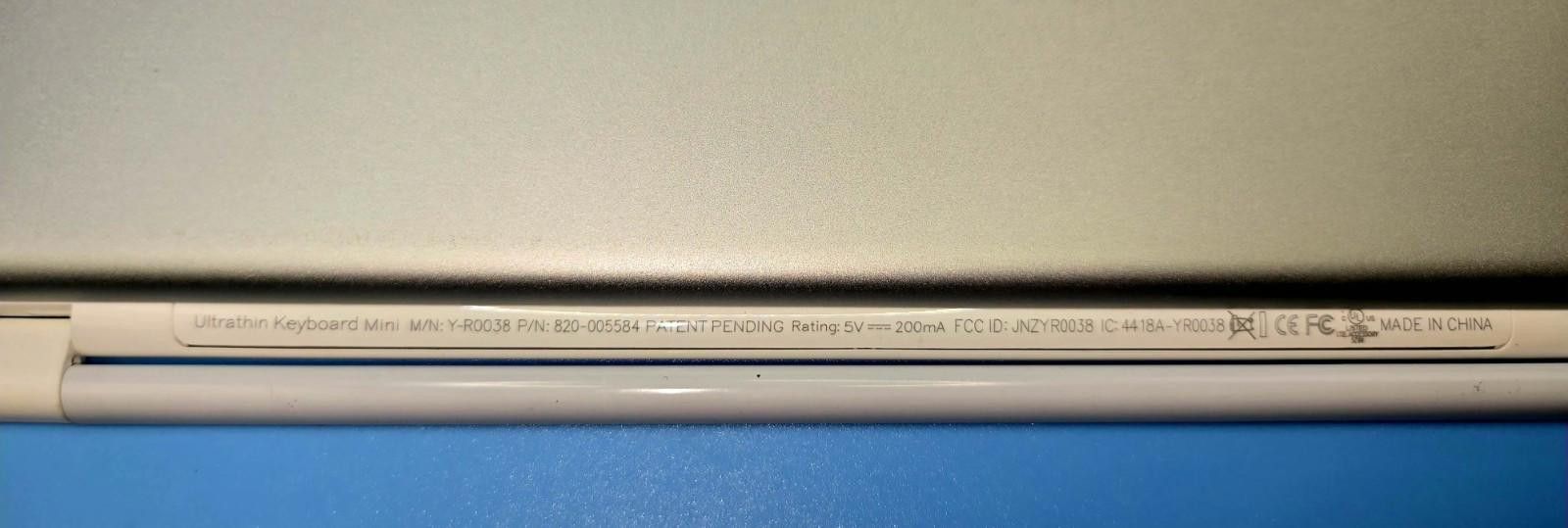Other Logitech Ultraslim Keyboard 10", Rechargeable for iPad Mini Size ONE SIZE - 9 Thumbnail