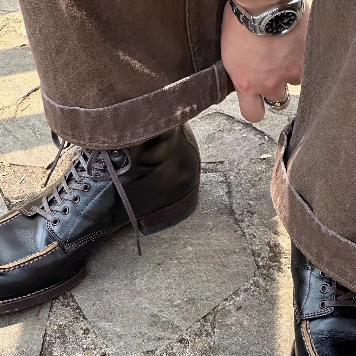 Jelado Jelado 1920s Hunting Work Boots Size US 7 / EU 40 - 4 Thumbnail