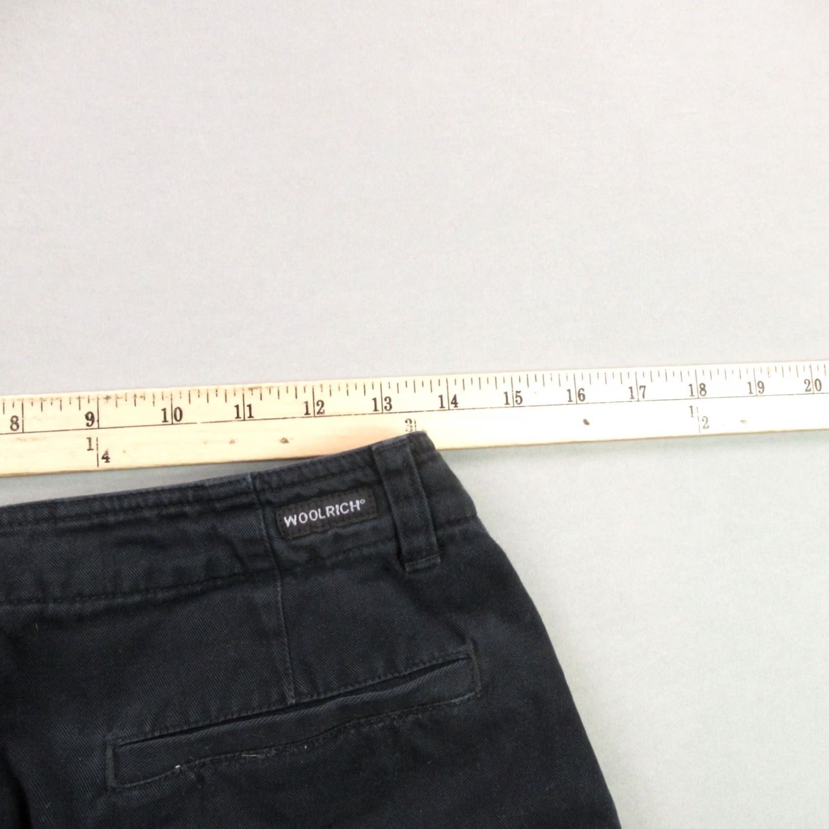 Vintage Woolrich Pants Women 10 Lightweight Straight Leg Chino Blue Shirt? Size 32" / US 10 / IT 46 - 6 Thumbnail