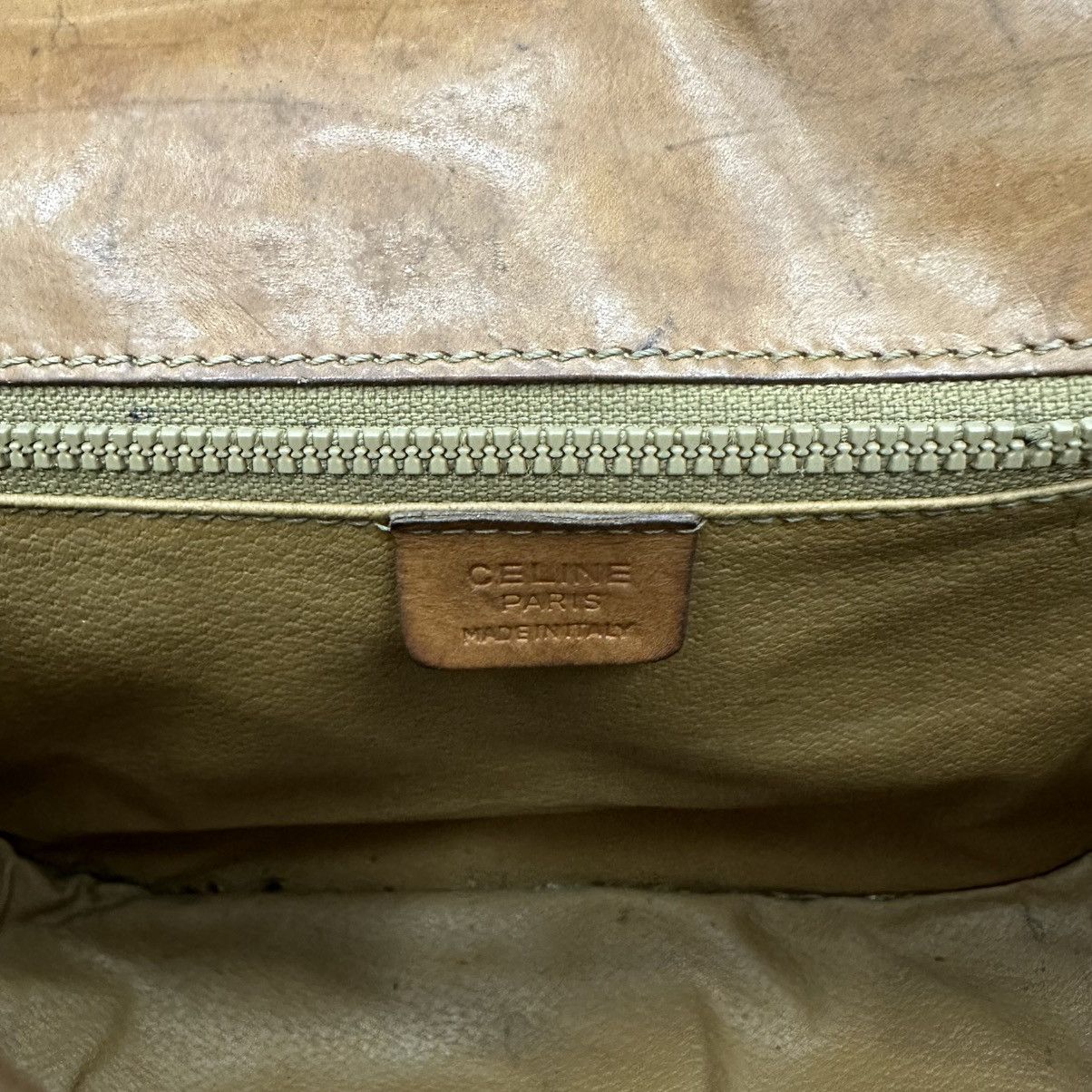 Celine ‼️YES‼️ AUTHENTIC CELINE MACADAM SHOULDER SHOULDER BAG Size ONE SIZE - 14 Thumbnail
