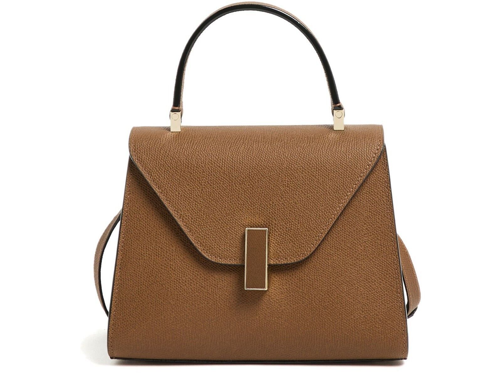 Valextra VALEXTRA Iside Mini Brown Leather Top Handle Bag New Size ONE SIZE - 1 Thumbnail