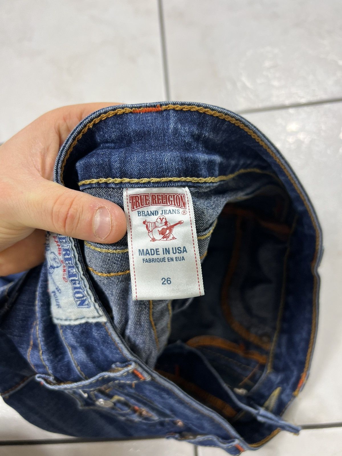 True Religion Vintage True Religion legging slim y2k classic jeans denim Size 26" / US 2 / IT 38 - 21 Thumbnail