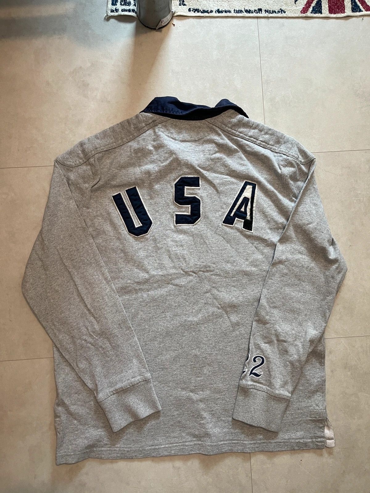 Polo Ralph Lauren Polo Ralph Lauren USA Olympic Games Pullover Hoodie vintage Size US L / EU 52-54 / 3 - 6 Thumbnail