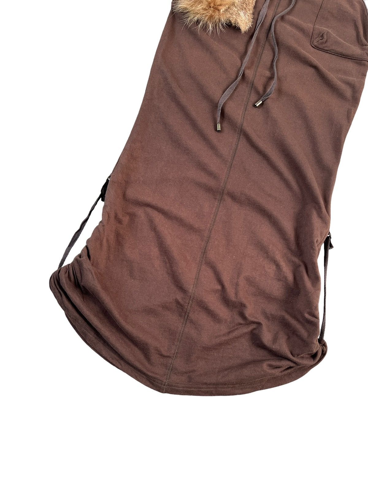 GOA G.O.A Fur Military Parachute Skirt Size 29" - 3 Thumbnail