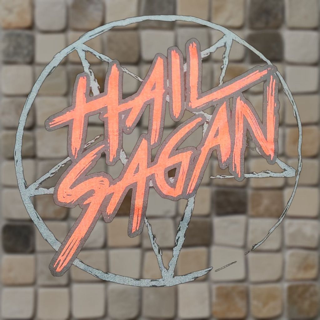 Vintage Hail Sagan Band Shirt 2XL Shirt Black Delta Pro Weight Music Short Sleee NWOT Size US XXL / EU 58 / 5 - 1 Thumbnail