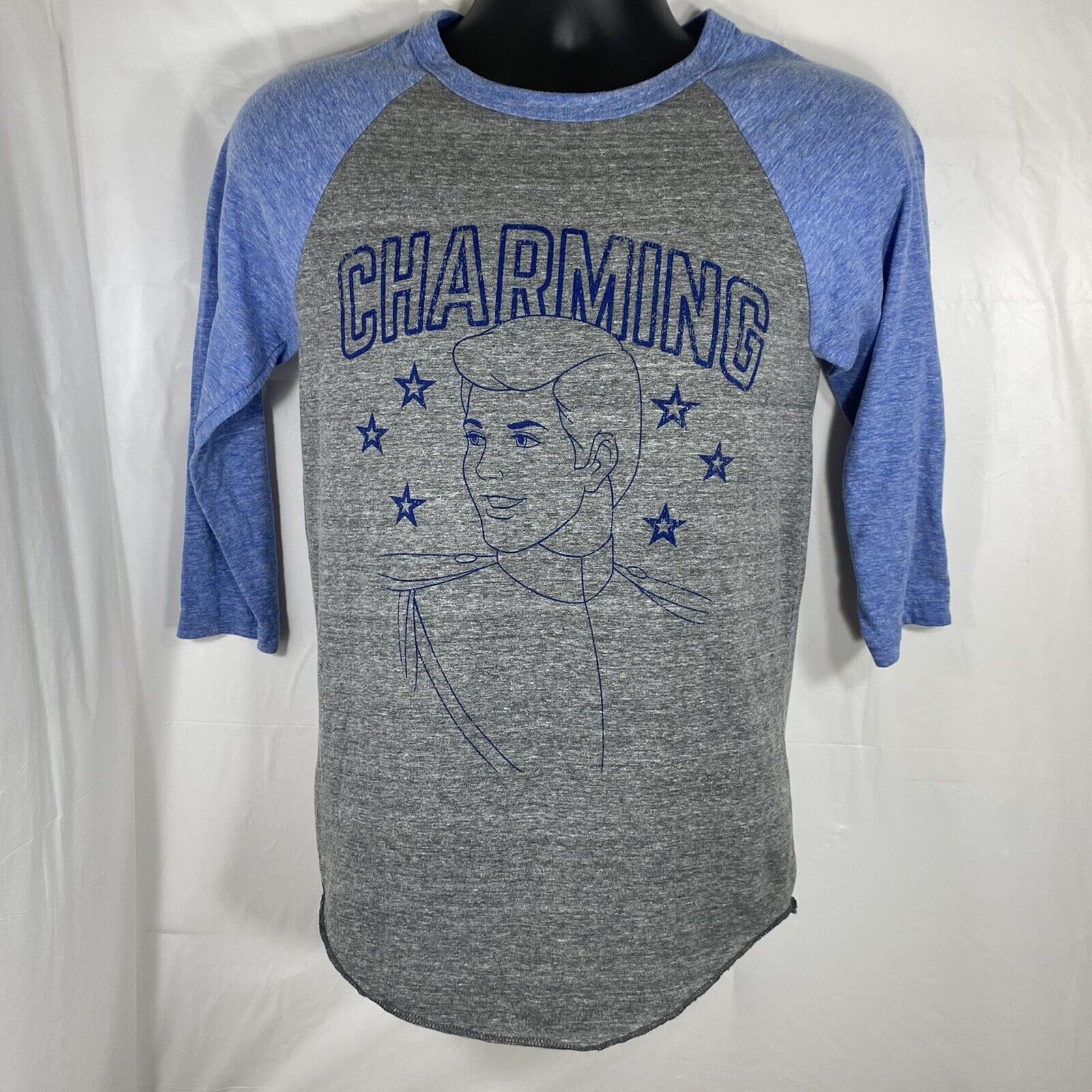 Disney Disney Parks Prince Charming Baseball TShirt 3/4 Sleeve Size US S / EU 44-46 / 1 - 1 Thumbnail