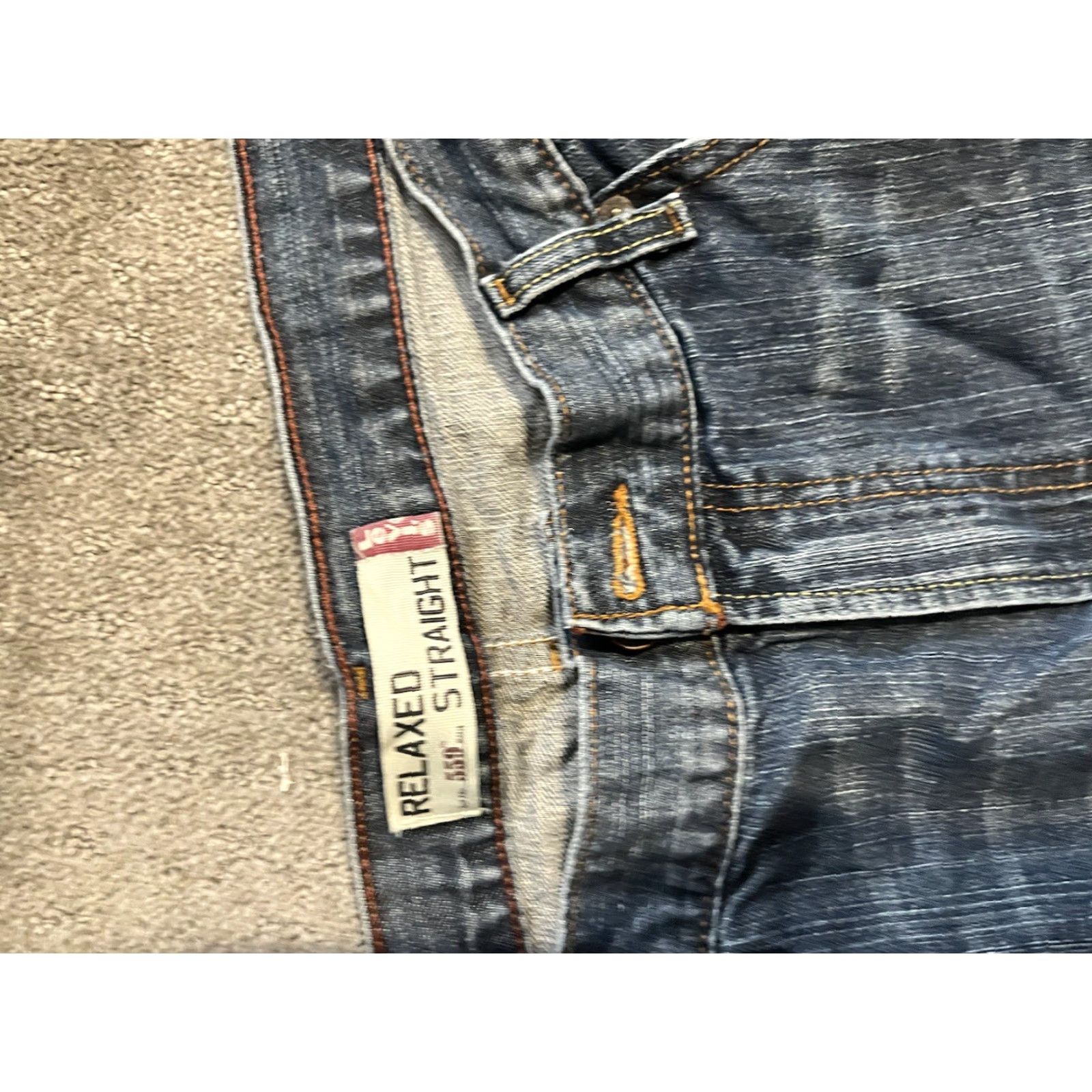 Levi's Levi's 559 Jeans Men Relaxed Fit Straight Denim Blue 36x30 Medium Wash - Zip Closure Cotton 559 Model Logo Zipper Vintage: No? Size US 36 / EU 52 - 5 Thumbnail