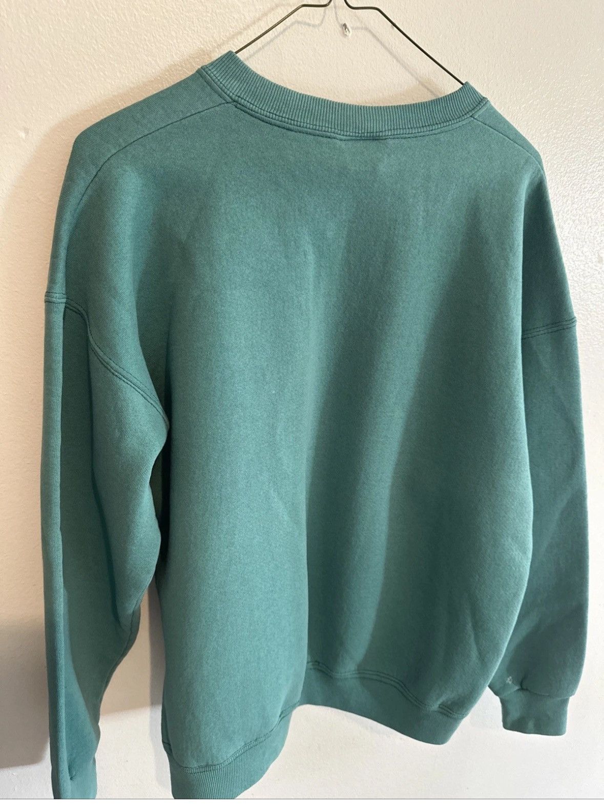 Lee Vtg Lee Crossgrain Forrest Green Heavy Duty Sweatshirt XL Size US XL / EU 56 / 4 - 4 Thumbnail