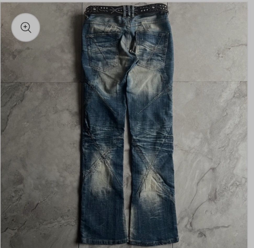 Nicole Club Nicole Club X-Paneled Bootcut Jeans Size US 30 / EU 46 - 2 Thumbnail
