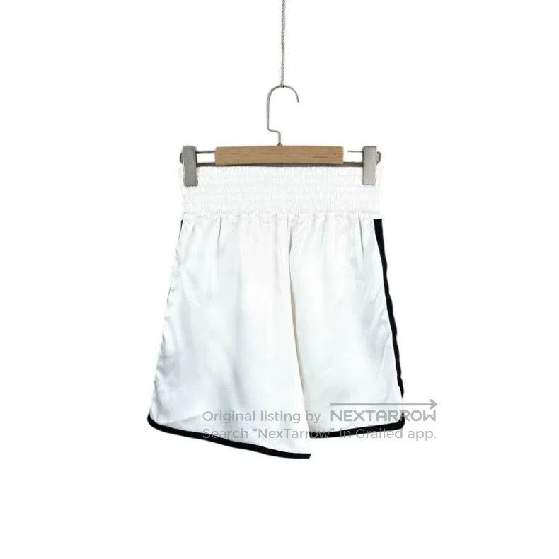 Dior Dior Size XS White boxing satin shorts Size 42" / US 20 - 2 Thumbnail