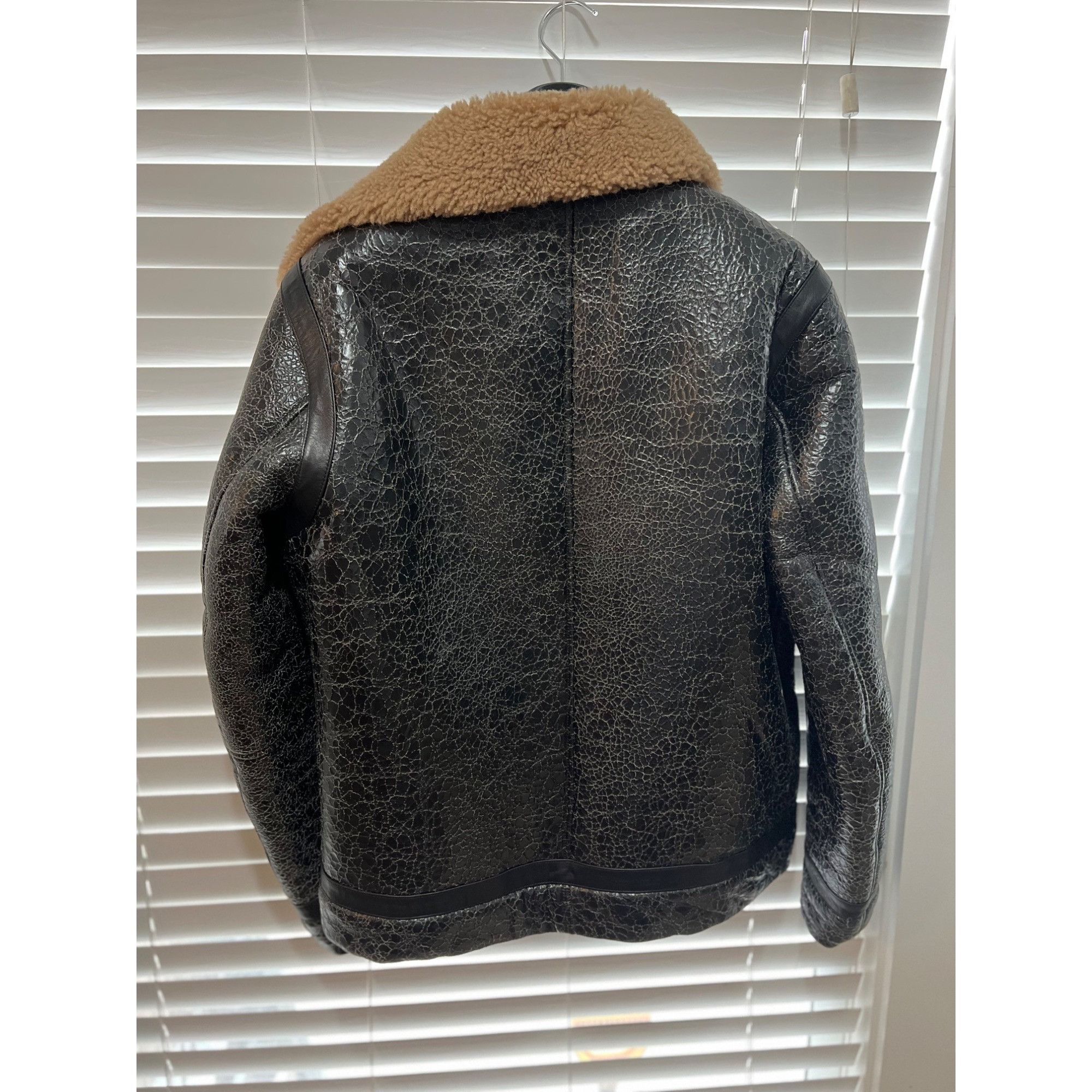 Hugo Boss Hugo Boss Leather Sheepskin and Real Fir Lined Mens Jacket N Size US XS / EU 42 / 0 - 9 Thumbnail