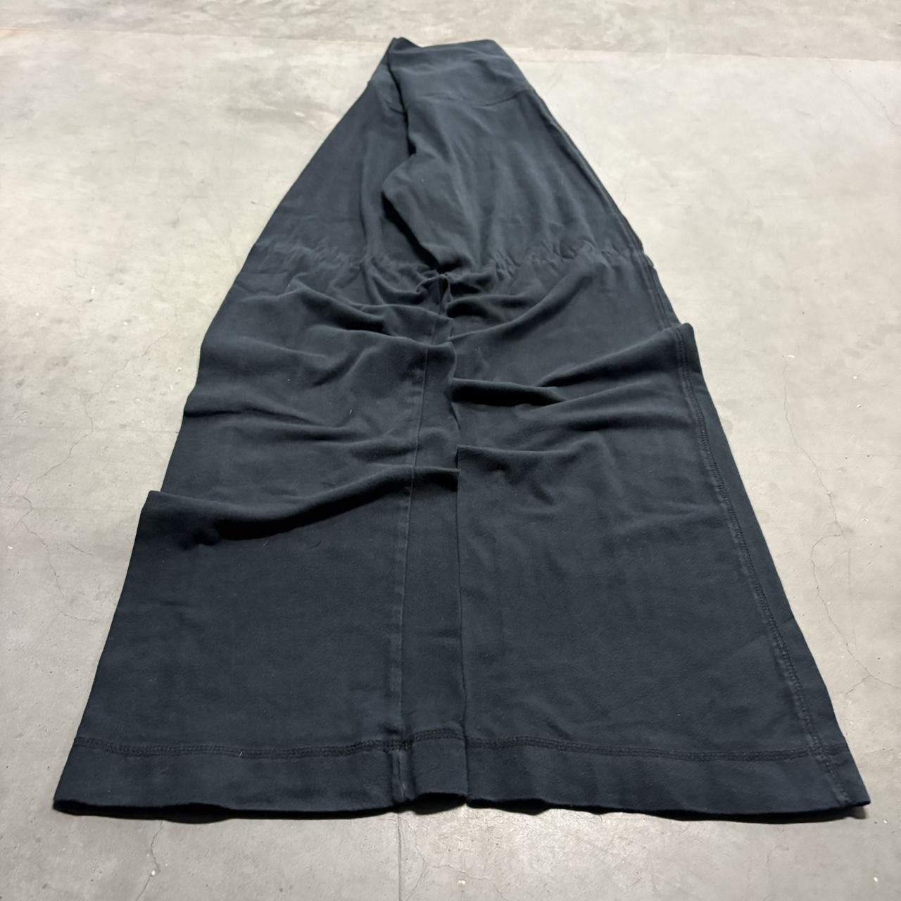 Vintage Crazy Vintage Y2K/2000s Baggy Black Wideleg Womens SweatPants Yoga Pants! Size US 30 / EU 46 - 1 Thumbnail