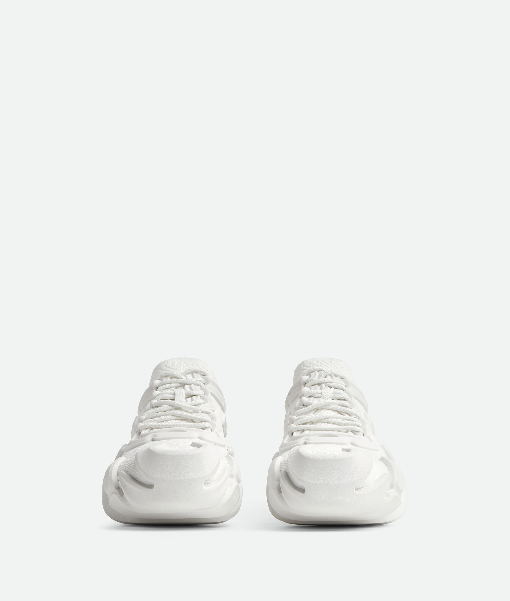 Bottega Veneta o1w1db10825 Flex Sneakers in Optic White Size US 11 / EU 44 - 2 Thumbnail