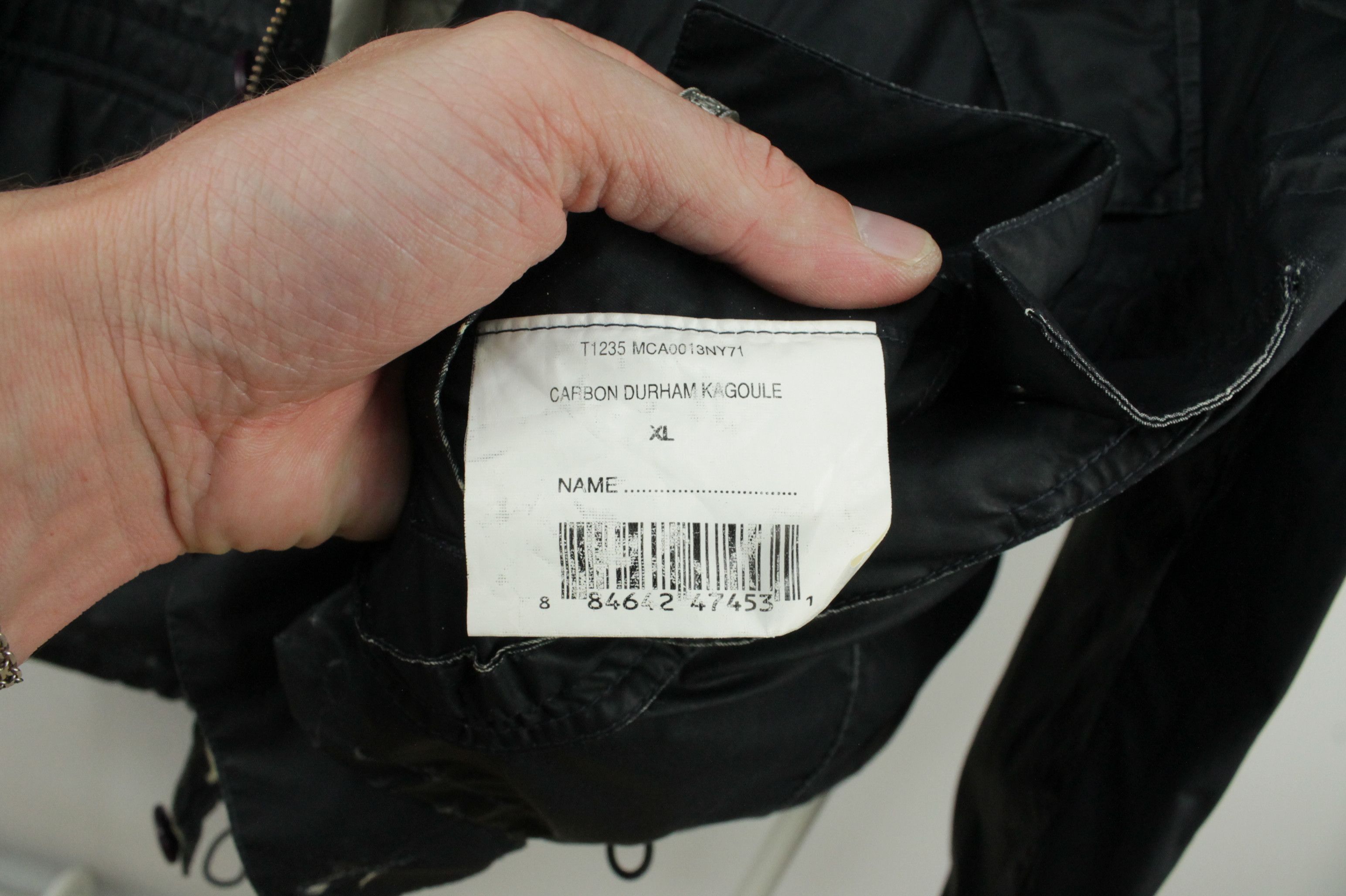 Barbour Barbour Carbon Durham Kagoule Jacket Mens Size US XL / EU 56 / 4 - 9 Thumbnail