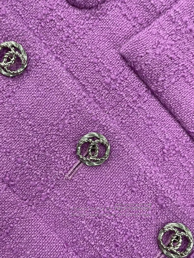 Chanel Chanel 23B purple four-pocket jacket Size XS / US 0-2 / IT 36-38 - 2 Thumbnail